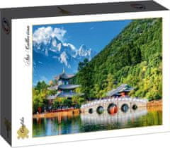 Grafika Puzzle Jade Dragon Snow Mountain, Kitajska 1000 kosov