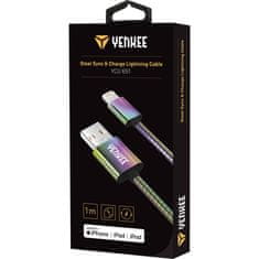 Yenkee Kabel Lightning Yenkee YCU 651 Steel MFi Lightning /1m