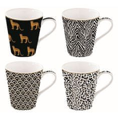 Easy Life Set lonček mug Savana 300ml / 4 kos / porcelan