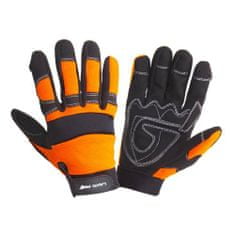 LAHTI PRO Mehanske rokavice L280510P, črno-oranžne, velikost 10