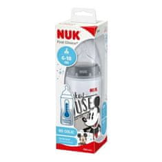 Nuk First Choice+ plastična steklenička, temperaturni indikator, Mickey Mouse, 300 ml