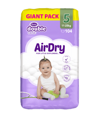 Giant Pack Air Dry plenice, Junior 5, 11-25 kg, 104/1