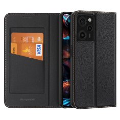 slomart dux ducis skin x2 etui za xiaomi redmi note 12 pro / poco x5 pro 5g ovitek z zaklopko denarnica stojalo black