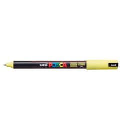 Uni-ball Posca akrilni marker PC-1MR, 0,7 mm, pastelno rumen (zelo tanka konica)