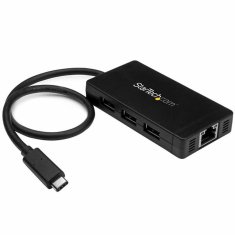 NEW USB Hub Startech HB30C3A1GE Črna 2100 W