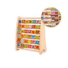 Tooky Toy  Abeceda Učenje črk Številke Besede ABACUS