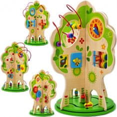 Tooky Toy TOOKY TOY Velika izobraževalna igrača Activity Tree Multifunctional Tree