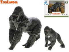 Zoolandia gorila samec/ženska z mladičema 5,5-10,5 cm