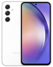 Samsung Galaxy A54 5G mobilni telefon, 8 GB/128 GB, bel (SM-A546BZWCEUE) + brezžična polnilna baterija 25 W