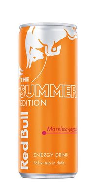  Red Bull The Summer Edition energijska pijača z okusom marelice in jagode, 24 x 250 ml 