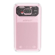 AceFast powerbank acefast m2 sparkling series, 20000mah, 30w (roza)