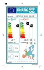 Panasonic klimatska naprava CS/CU-TZ25ZKE z montažo