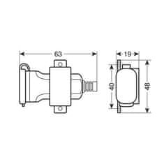 LAMPA Vtičnica USB FIX Universal – 38878