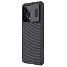 slomart nillkin camshield pro etui za xiaomi redmi note 12 pro / poco x5 pro 5g etui s pokrovom za kamero black