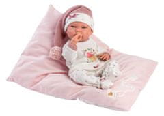 Llorens 73880 NEW BORN DOLL - realistična dojenčkova lutka z vinilnim telesom - 40 cm
