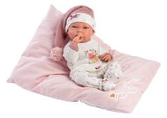 Llorens 73880 NEW BORN DOLL - realistična dojenčkova lutka z vinilnim telesom - 40 cm