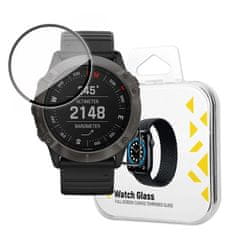 MG Watch Glass Hybrid zaščitno steklo za Garmin Fenix 6 Pro, črna