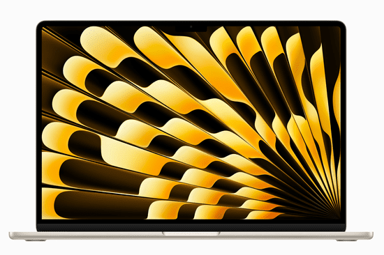 Apple MacBook Air 15 prenosnik, M2, 10C GPU, 8GB, SSD256GB, ZEE, Starlight (mqku3ze/a)