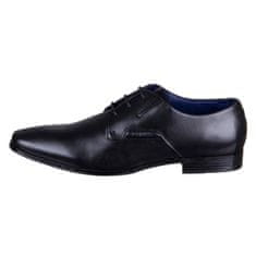 Bugatti Čevlji elegantni čevlji črna 44 EU Morino