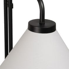 BigBuy Stenska svetilka 25 x 37 x 60 cm Sintetična tkanina Črna kovina Moderno