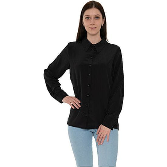 Vero Moda Ženska srajca VMVIVI Regular Fit 10283143 Black