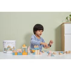 Viga Toys PolarB Lesene mestne kocke 50 kosov Montessori