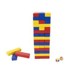 Viga Toys Lesena igra Jenga z igračami Viga Toys