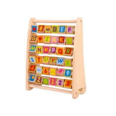 Tooky Toy  Abeceda Učenje črk Številke Besede ABACUS