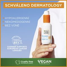 Garnier Dnevni serum proti UV sevanju SPF 50 (Invisible Serum) 30 ml