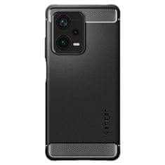 Spigen SPIGEN RUGGED ARMOR XIAOMI REDMI NOTE 12 PRO+ PLUS 5G MAT ČRNA