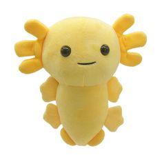 Cozy Noxxiez AX006 Axolotl rumena - vodni zmaj pliš 21 cm