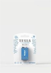 TESLA 9V BLUE+ cink-ogljik, 1 kos, ND