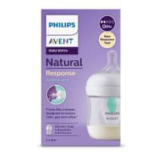 Philips AVENT Steklenička Natural Response z ventilom AirFree 125 ml, 0m+