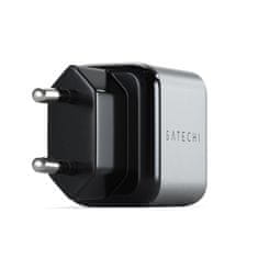 Satechi 20W USB-C PD stenski polnilec, Space Grey (ST-UC20WCM-EU)