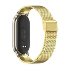 Tech-protect Milanese pašček za Xiaomi Smart Band 8 / 9, gold