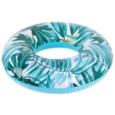 Bestway 36237 Napihljivo kolo Palm leaf blue