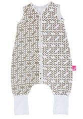 Motherhood Muslinska spalna vreča s hlačami Beige Classics 12-18m 0,5 tog