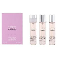 Chanel Chance Eau Tendre - EDT polnilo (3 x 20 ml) 60 ml