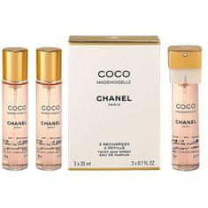 Chanel Coco Mademoiselle - EDP - náplň (3 x 20 ml) 60 ml