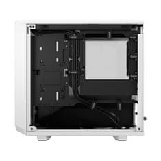 Fractal Design Meshify 2 Nano White TG Clear Tint/Mini ITX/Transpar./White