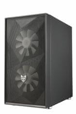 FSP CST130 Basic/Micro ATX/Transpar./Črna