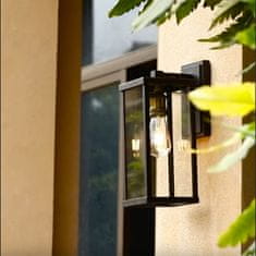 LUMILED Vrtna svetilka LED fasadna stenska svetilka E27 BRASSI