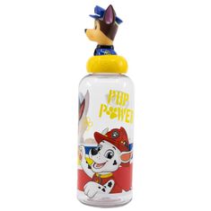 Stor Plastična plastenka 3D s figuro PAW PATROL, 560ml, 74858