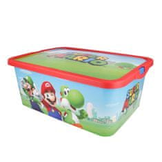 Stor Plastična škatla za shranjevanje SUPER MARIO 13L, 09595