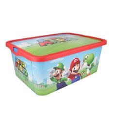 Stor Plastična škatla za shranjevanje SUPER MARIO 13L, 09595