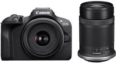 Canon EOS R100 fotoaparat, RF-S18-45, RF-S55-210