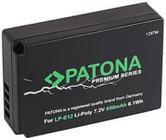 PATONA baterija za Canon LP-E12 850mAh Li-Ion PREMIUM