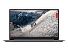 Lenovo IdeaPad 1 prenosnik, R3-7320U, 8 GB, 512 GB, 39,62 cm, FHD, FreeDOS, siva (82VG0080SC)