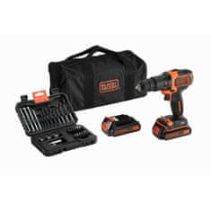 Brezkrtačni udarni 18V vrtalnik/vijačnik Black&Decker BL188KB-QW