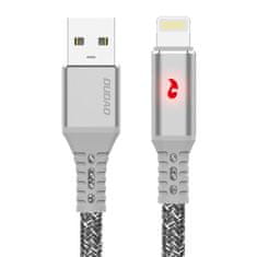 slomart dudao kabel usb - lightning kabel 1 m 3 a z led diodo sive barve (l7xl lightning)